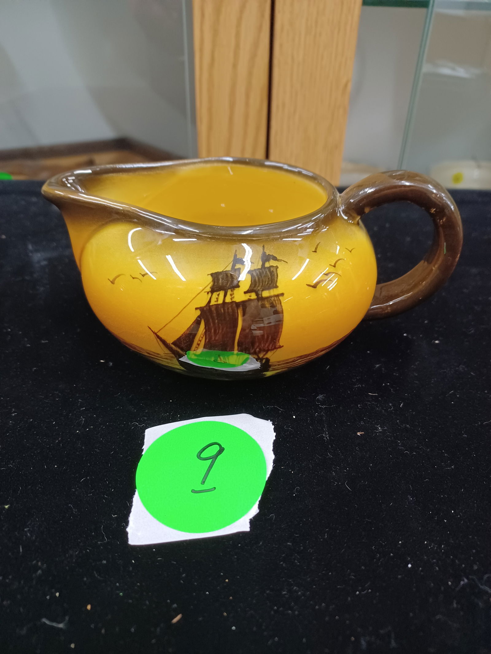 Vintage Majolica Creamer Hand Painted Schramberg Germany (1 of 5)