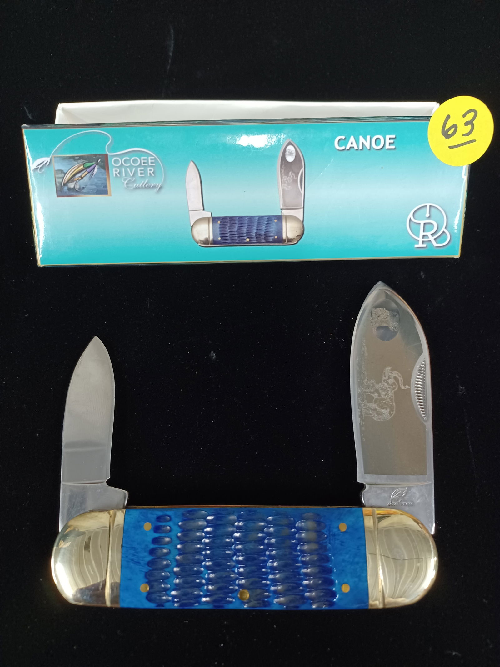 NEW Ocoee River Knife / Elephant Toenail (1 of 4)