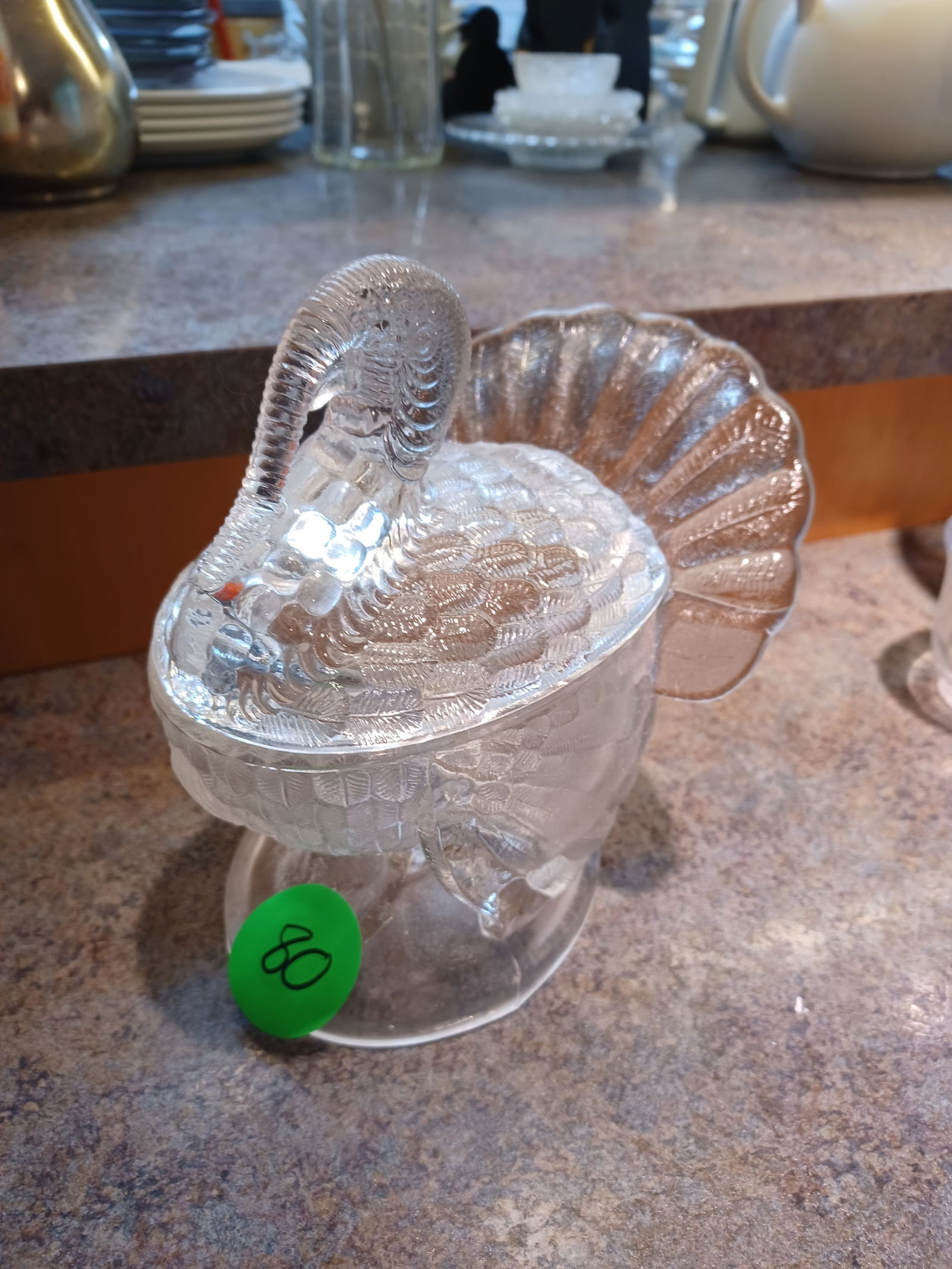 Vintage Turkey Candy Jar (1 of 2)