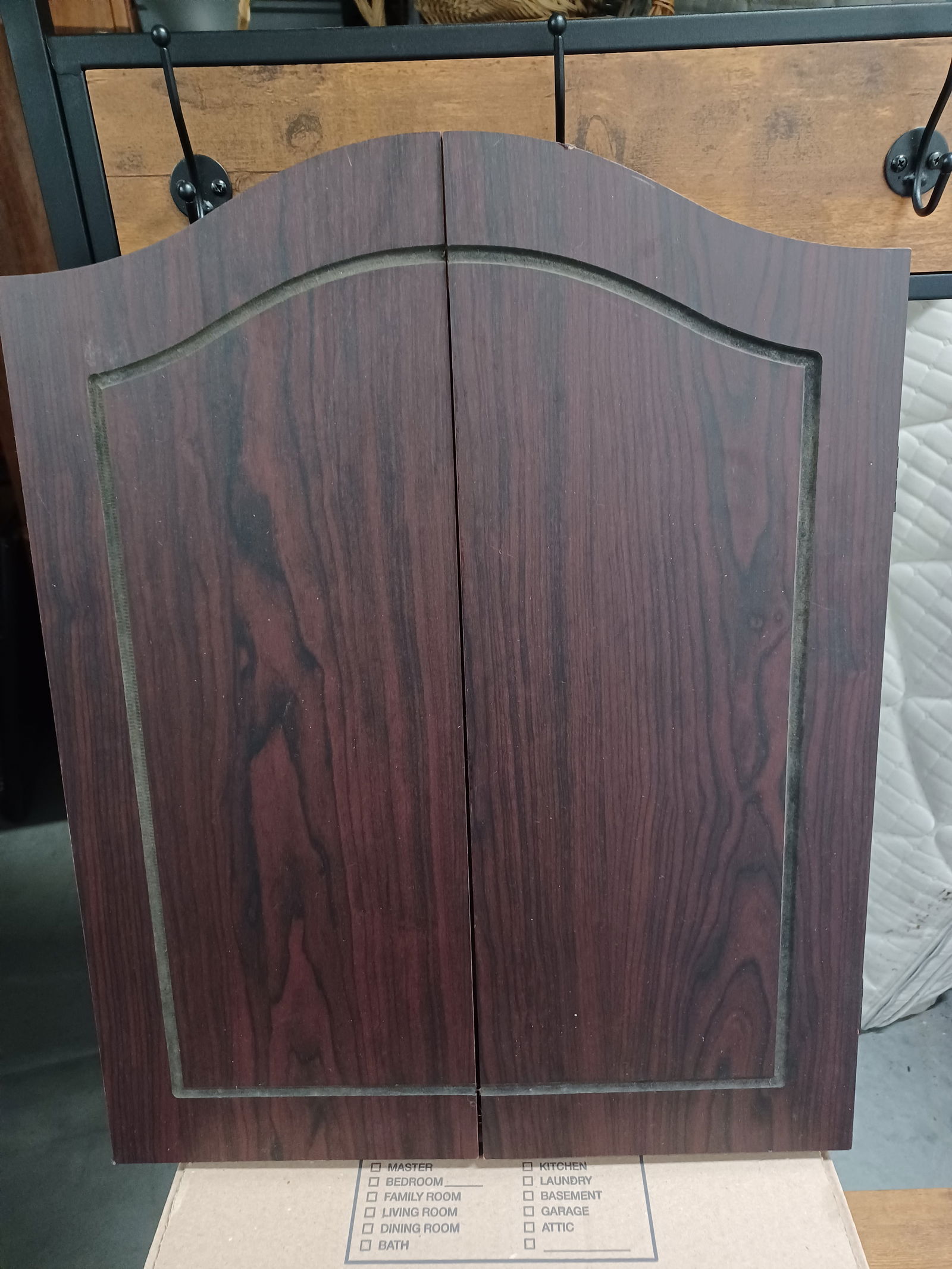 Dart Board Wall Cabinet: See Photos for details