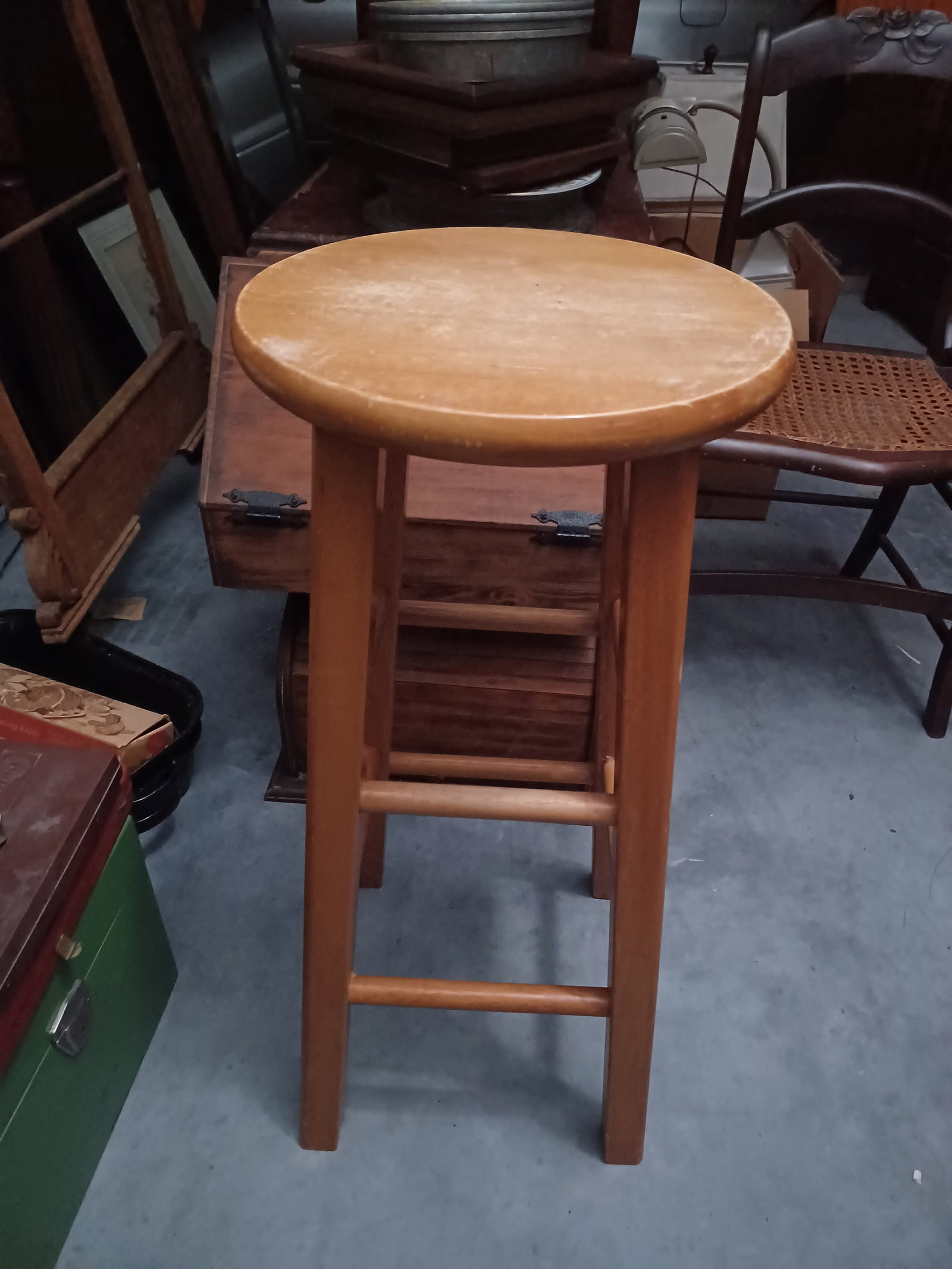 Wood Bar Stool: See Photos for details