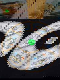 Vintage Porcelain Asian Serving Pieces: See photos for details