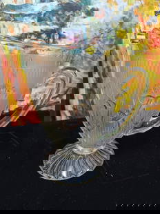 Vintage Jeanette Glass Pitcher: See photos for details