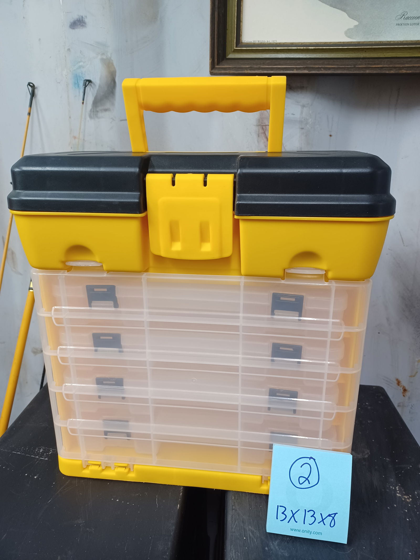 NEW Tool or Crafting Organizing Tote & Contents (1 of 6)