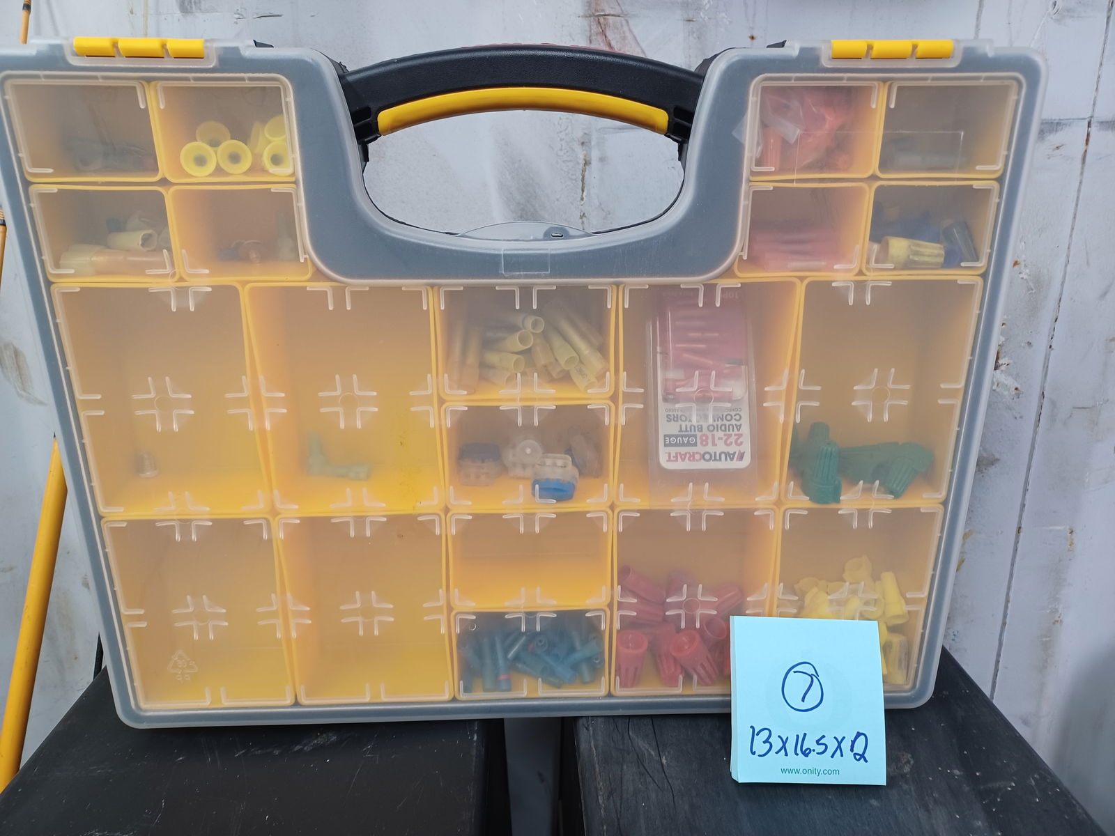 NEW Shop or Crafting Organizing Tote & Contents / NEW Electrical (1 of 4)