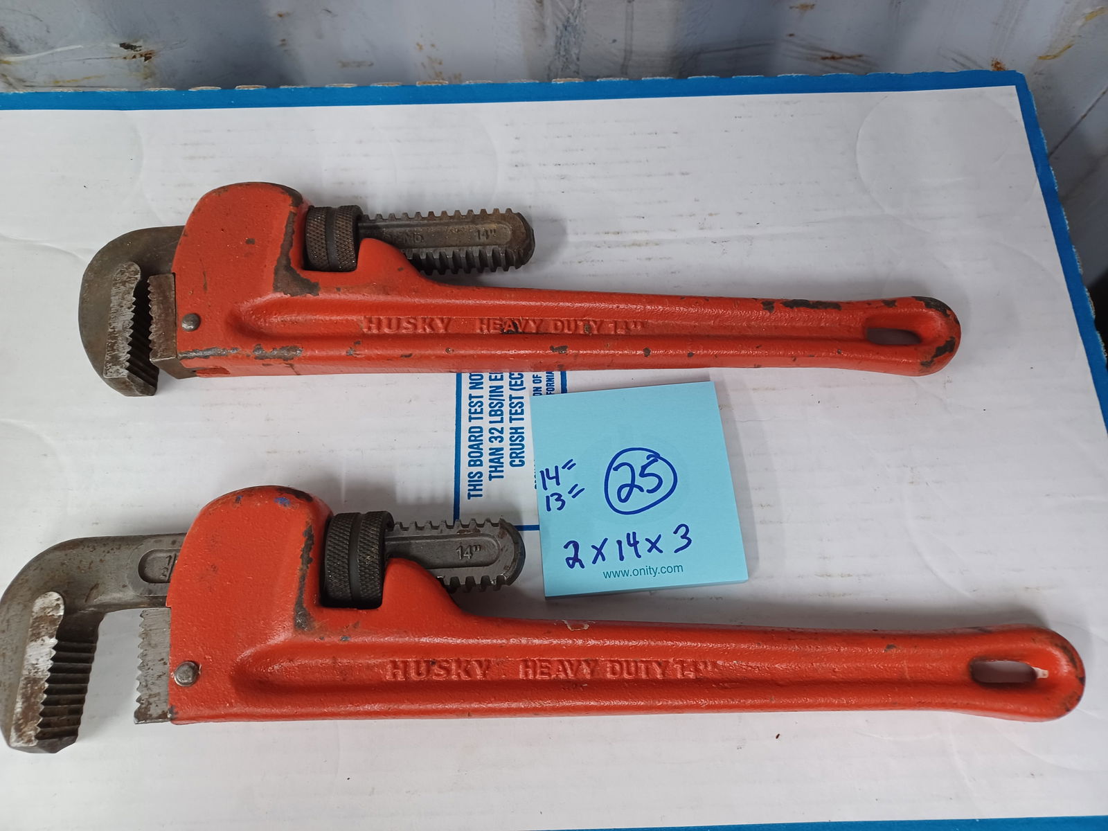 Pair of Husky Monkey Wrenches (1 of 4)