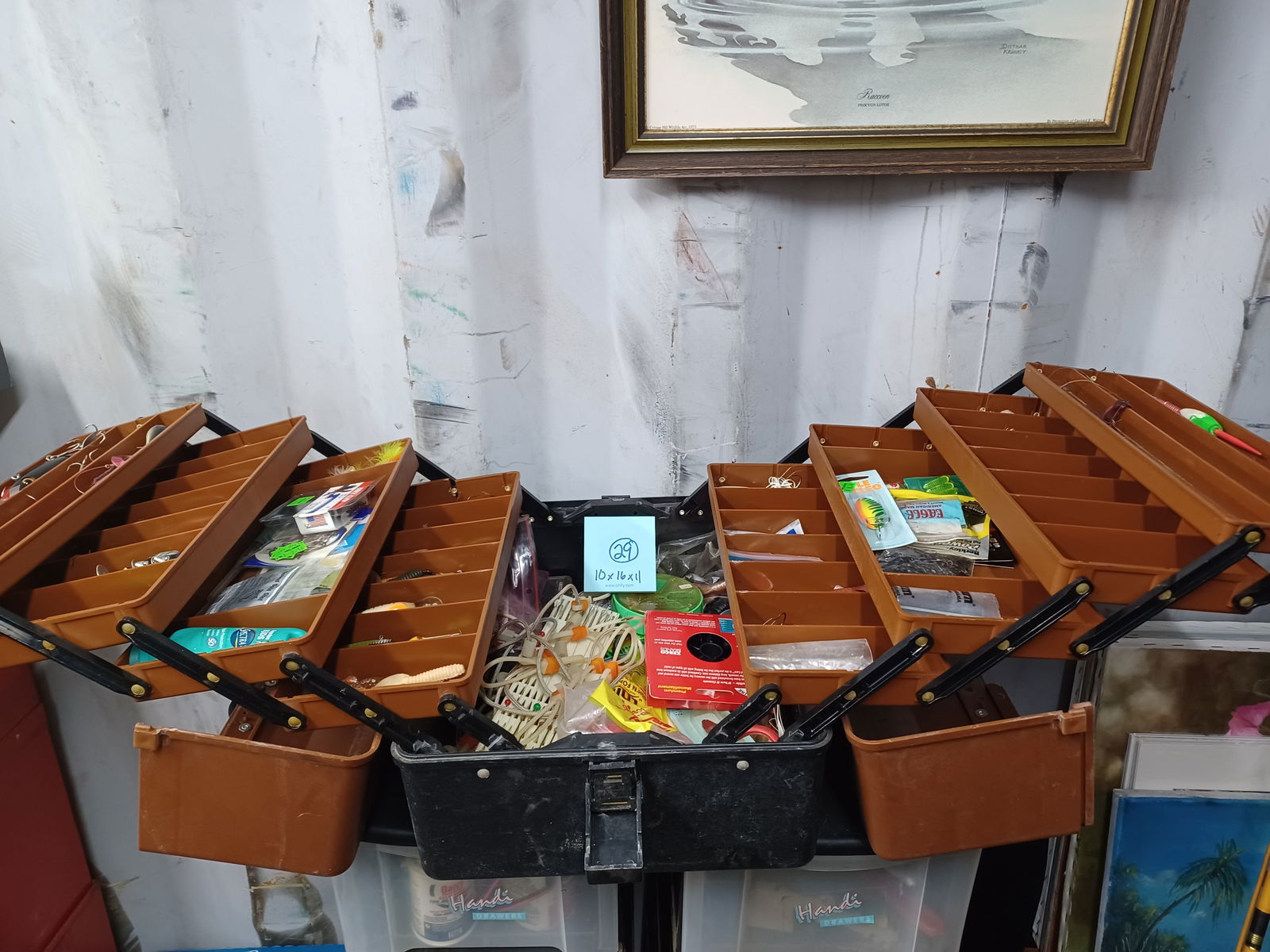 Large Tackle Box & Contents (1 of 10)