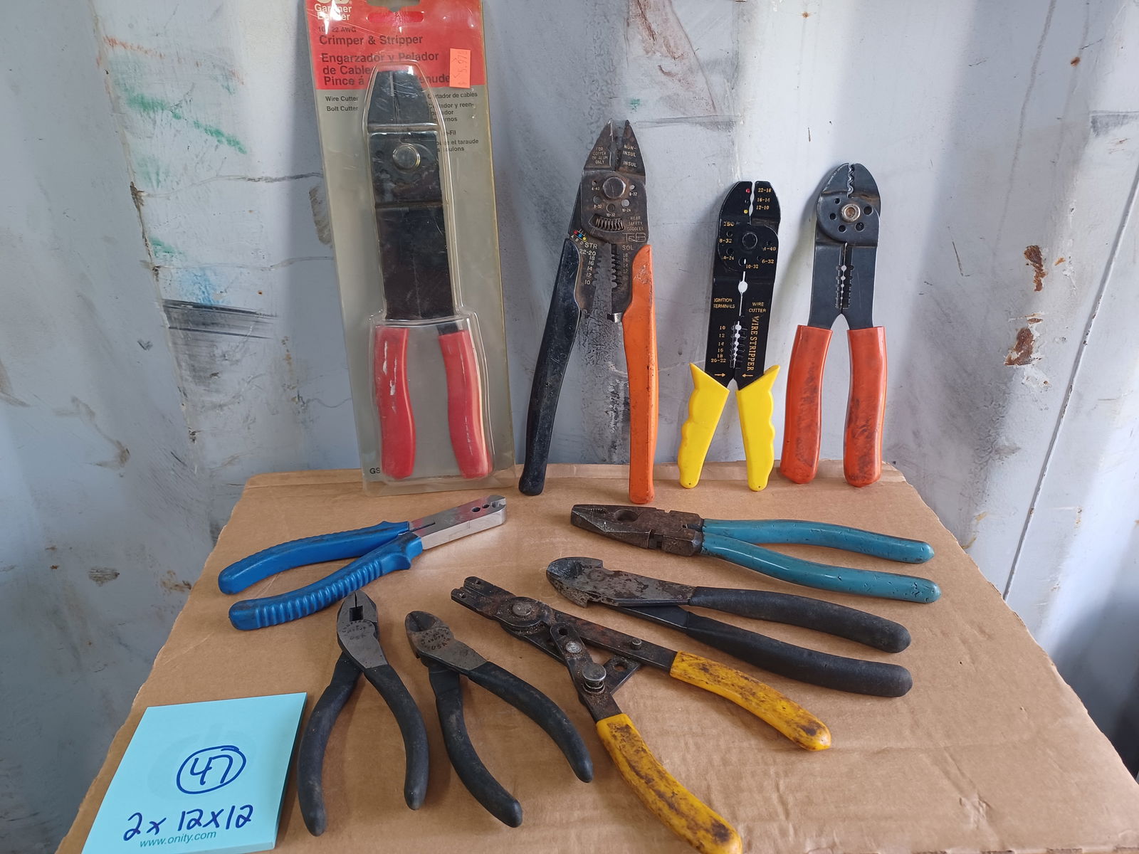 Lot of Wire Cutters & Strippers / Craftsman & other makers (1 of 6)