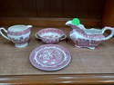 Vintage Lot of Red Willow Ware