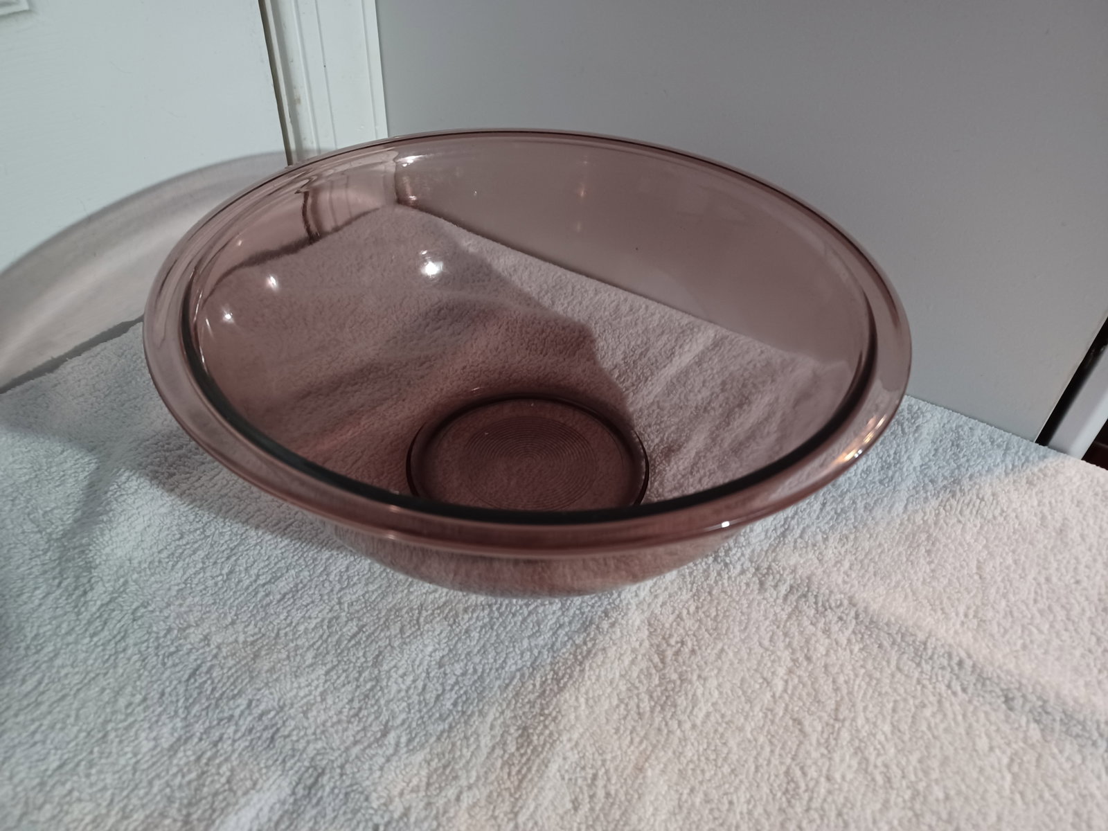 Pyrex Visions Cranberry Mixing Bowl: Pyrex Visions Cranberry Mixing Bowl