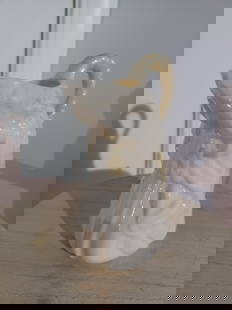 Vintage Belleek Irish Porcelain Maiden Creamer: Vintage Belleek Irish Porcelain Maiden Creamer