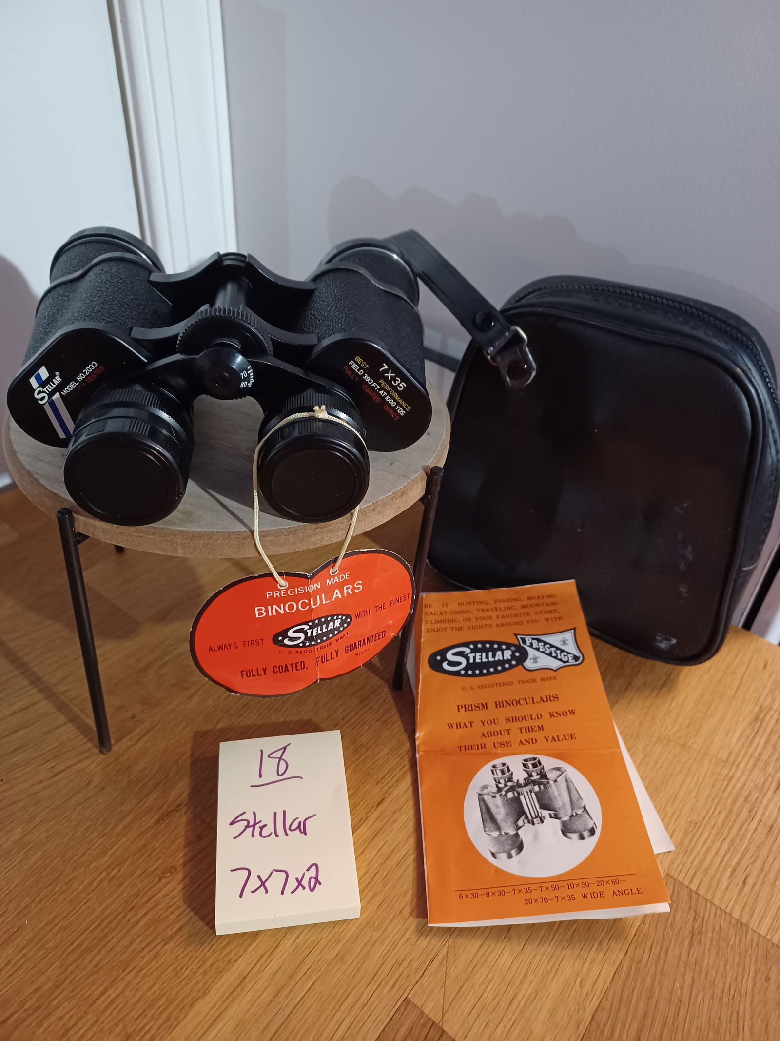 Vintage New Used Stellar Binoculars with Case (1 of 11)