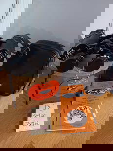 Vintage New Used Stellar Binoculars with Case: Vintage New Used Stellar Binoculars with Case