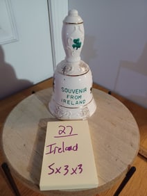 Irish Pottery Souvenier Bell