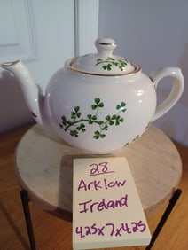 Vintage Arklow Irish Porcelain Tea Pot