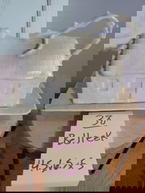 Vintage Belleek Irish Porcelain Butter or Cheese Dish