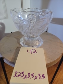 Vintage Angel Sherbert Bowl