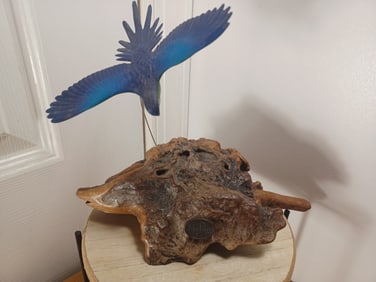 John Perry Statue Parrot