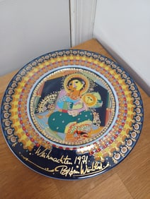 Vintage Rosenthal Weihnachtstellar Plate 1971