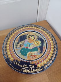 Vintage Rosenthal Weihnachtstellar Plate 1971
