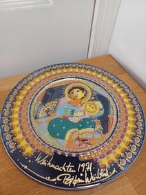 Vintage Rosenthal Weihnachtstellar Plate 1971