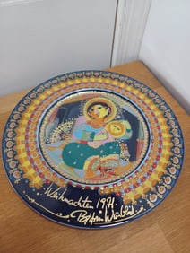 Vintage Rosenthal Weihnachtstellar Plate 1971