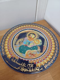 Vintage Rosenthal Weihnachtstellar Plate 1971