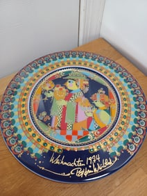 Vintage Rosenthal Weihnachtstellar Plate 1974