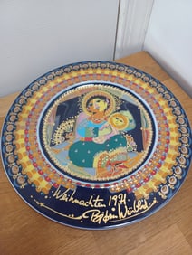 Vintage Rosenthal Weihnachtstellar Plate 1971