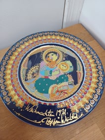 Vintage Rosenthal Weihnachtstellar Plate 1971