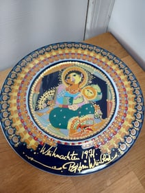 Vintage Rosenthal Weihnachtstellar Plate 1971