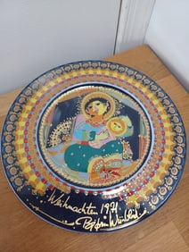 Vintage Rosenthal Weihnachtstellar Plate 1971