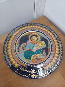 Vintage Rosenthal Weihnachtstellar Plate 1971