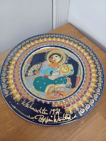 Vintage Rosenthal Weihnachtstellar Plate 1971
