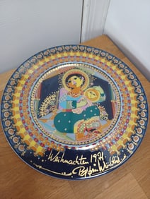 Vintage Rosenthal Weihnachtstellar Plate 1971