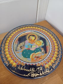 Vintage Rosenthal Weihnachtstellar Plate 1971