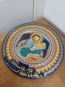 Vintage Rosenthal Weihnachtstellar Plate 1971