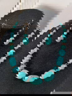 Turquois Set / Necklace & Earrings: Turquois Set / Necklace & Earrings