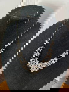 Rhinestone Necklace: Rhinestone Necklace