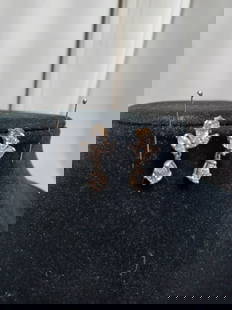 Vintage Sterling & Rhinestone Earrings: Vintage Sterling & Rhinestone Earrings