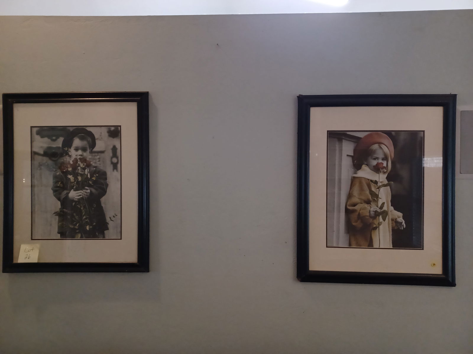 Pair of Black Framed Wall Art (1 of 5)