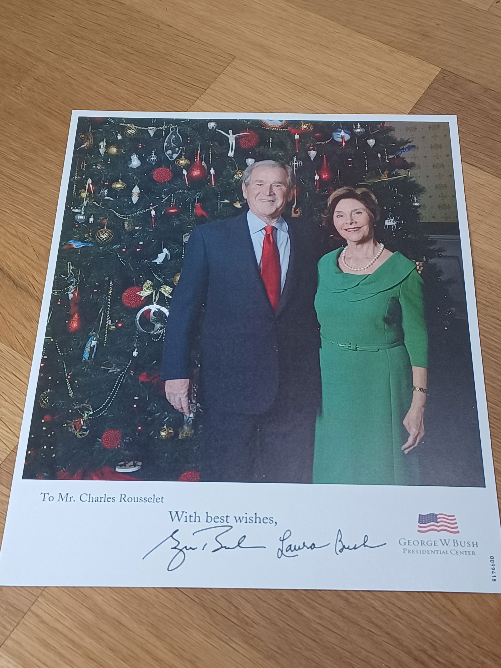 George Bush & Laura Bush Publictity Photo (1 of 2)