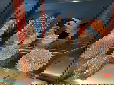 Lot Glassware with Goebel Bell