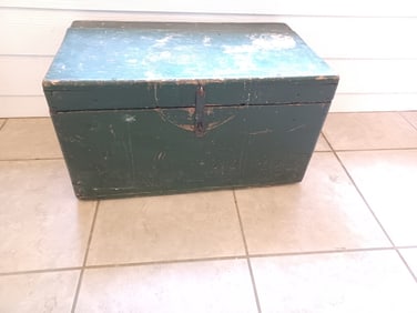 Vintage Wood Trunk