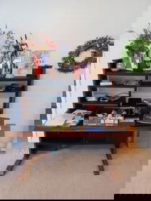 Large Computer desk lot/ includes everything in photo