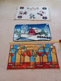 Lot of Themed Rugs