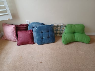 Lot of Cushions