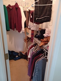 Entire Contents of Closet/ clothing, accessories, bags, sweaters, etc