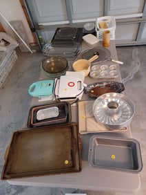 Lot- Contents of Table Top