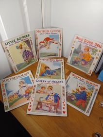 Lot of Linenette Childrens Books / Mother Goose, Little Boy Blue
